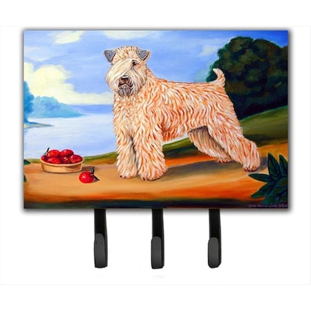 Carolines Treasures Wheaten Terrier Soft Coated Leash Holder or Key Hook 7509TH68